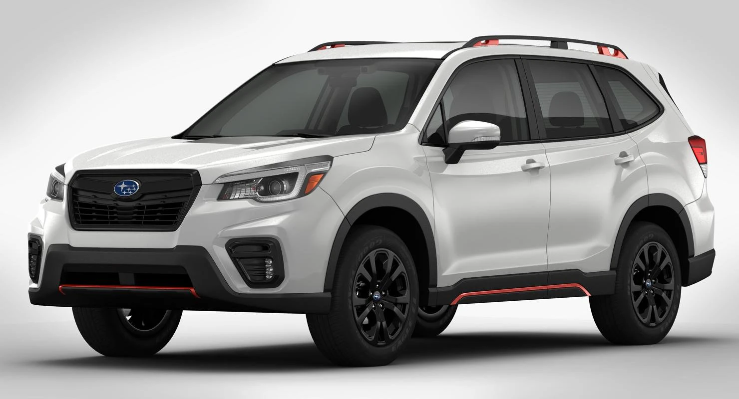 subaru forester sport 2019 3D Model .c4d .max .obj .3ds .fbx .stl .blend