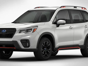 subaru ormancı sporu 2019 3D Model