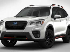 subaru forester sport 2019 3D Model