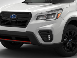 subaru forester sport 2019 3D Model