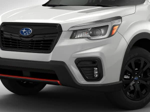 subaru forester sport 2019 3D Model