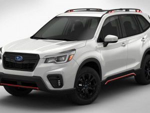 subaru forester sport 2019 3D Model