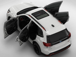 subaru forester sport 2019 3D Model
