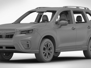 subaru forester sport 2019 3D Model