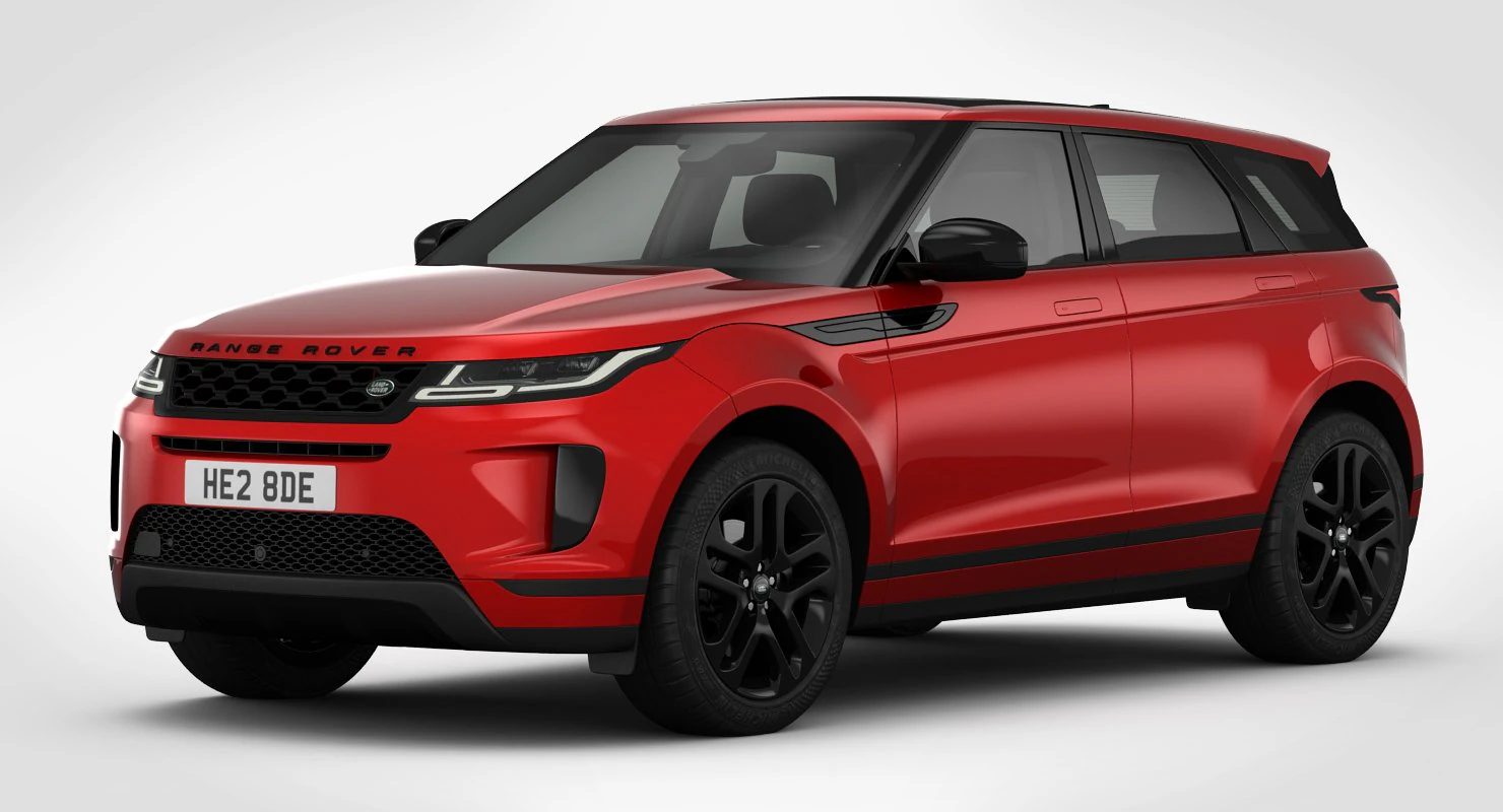 range rover evoque 2020 3D Model .c4d .max .obj .3ds .fbx .stl .blend 