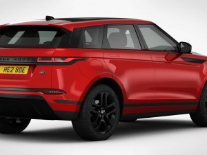 range rover evoque 2020 Model 3D