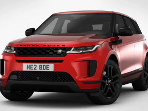 range rover evoque 2020 3D Model