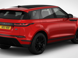 range rover evoque 2020 Model 3D