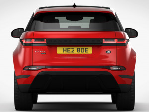range rover evoque 2020 Model 3D