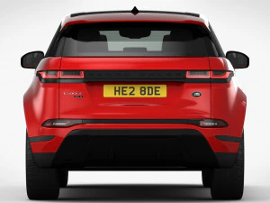 range rover evoque 2020 3D Model