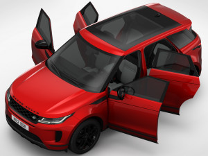 range rover evoque 2020 Model 3D