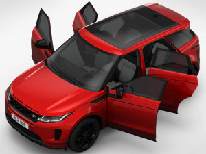 range rover evoque 2020 3D Model