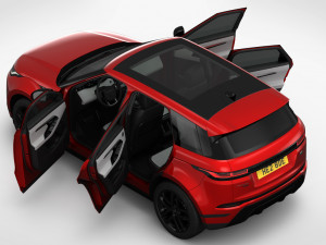 range rover evoque 2020 Model 3D