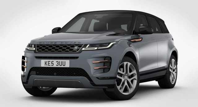Land-Rover Range Rover Evoque HSE 2022 3D-Modell - Herunterladen