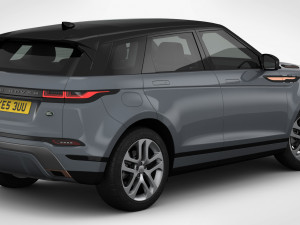 range rover evoque r-dynamic 2020 3D Model