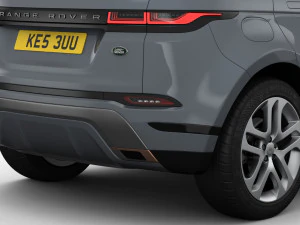 range rover evoque r-dynamic 2020 3D Model