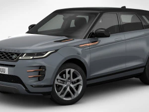 range rover evoque r-dynamic 2020 3D Model