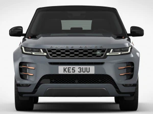 range rover evoque r-dynamic 2020 3D Model