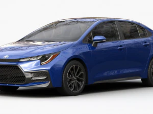 toyota corolla 2020 3D Model