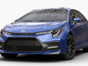 toyota corolla 2020 Modèle 3D