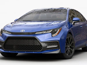toyota corolla 2020 3D Model