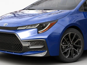 toyota corolla 2020 3D Model