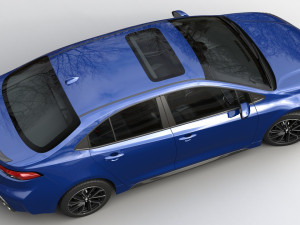 toyota corolla 2020 Modèle 3D