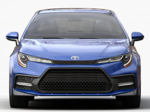 toyota corolla 2020 3D Model