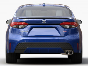 toyota corolla 2020 Modèle 3D