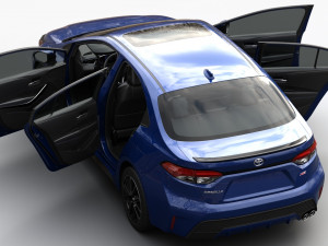 toyota corolla 2020 Modèle 3D