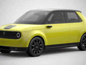 honda e 2021 3D Model