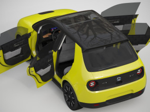 honda e 2021 3D Модель