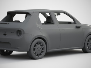honda e 2021 3D Модель