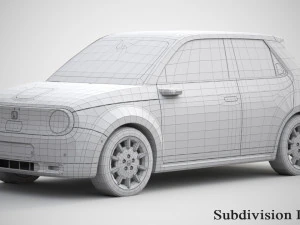 honda e2021 Modello 3D