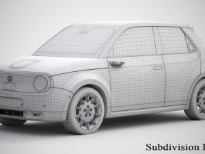 honda e 2021 3D Модель