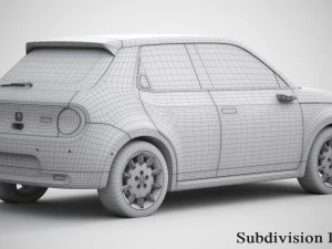 honda e2021 Modello 3D