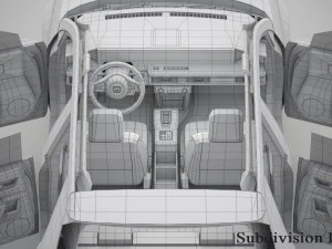 honda e2021 Modello 3D