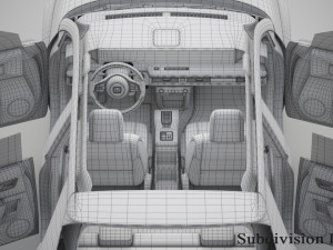honda e 2021 3D Модель