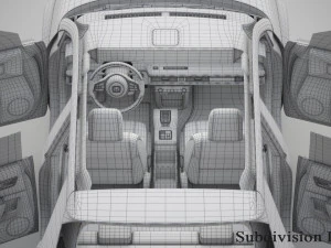 honda e2021 Modello 3D