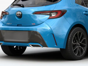 toyota corolla hatchback 3D Model