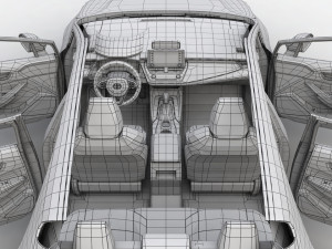 toyota corolla hatchback 3D मॉडल