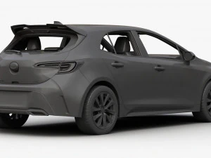 toyota corolla hatchback 3D Model