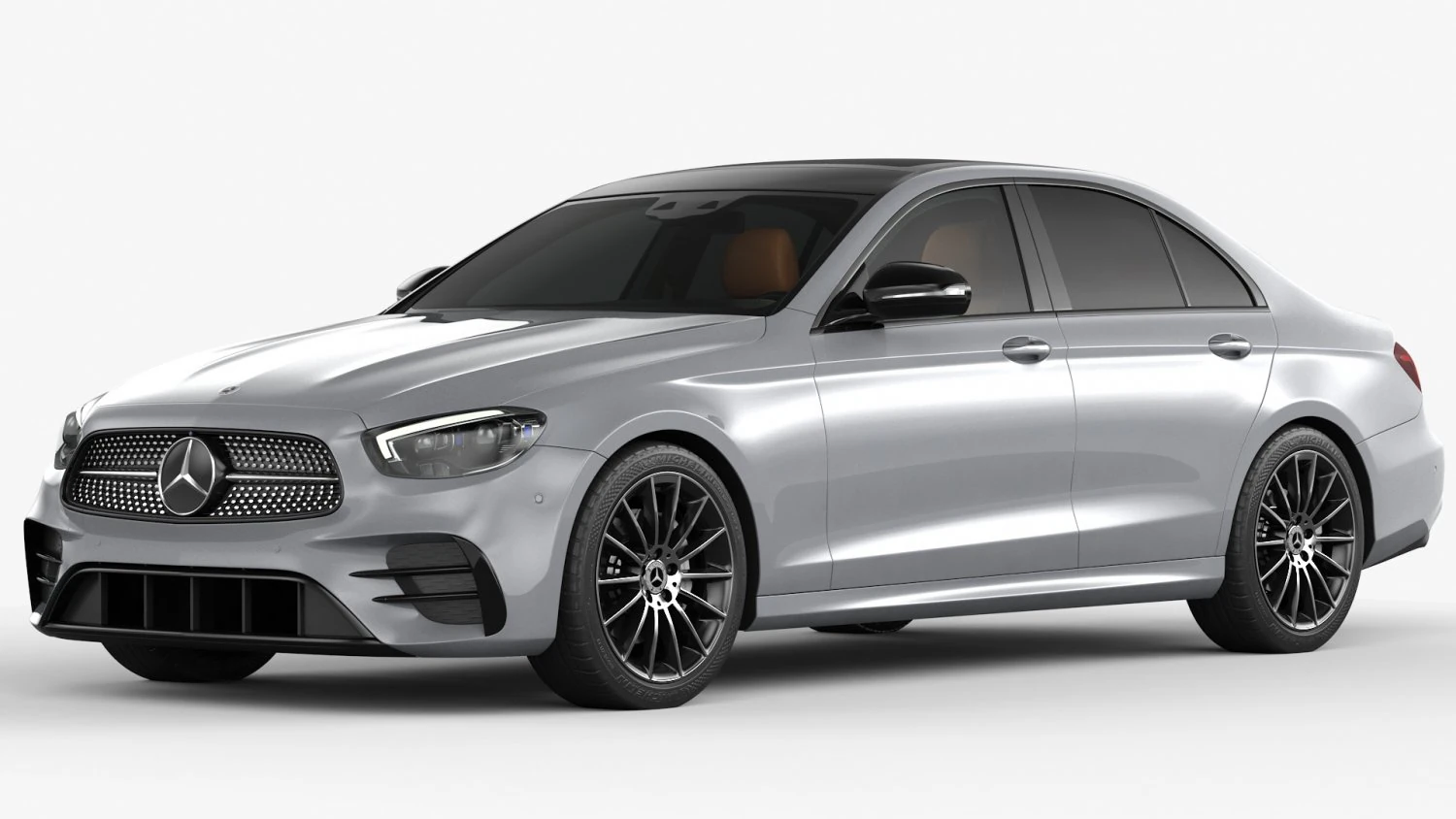 mercedes-benz e-class 2021 3D Model .c4d .max .obj .3ds .fbx .stl .blend