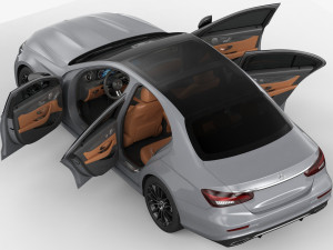 mercedes-benz e-class 2021 Modèle 3D
