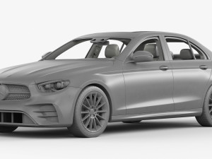 mercedes-benz e-class 2021 Modèle 3D