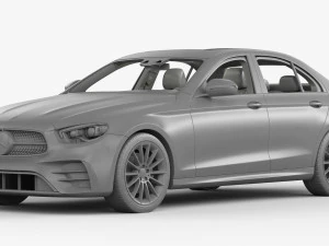 mercedes-benz e-class 2021 3D Model