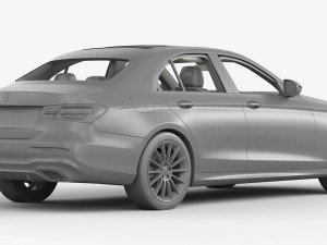 mercedes-benz e-class 2021 Modèle 3D