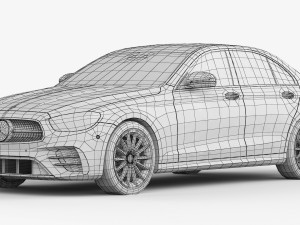 mercedes-benz e-class 2021 Modèle 3D
