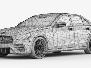 mercedes-benz e-class 2021 Modèle 3D