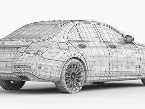 mercedes-benz e-class 2021 Modèle 3D